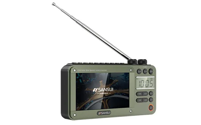 Sansui F50 Portable Fm Radio 4.3-inch Display Wireless Bluetooth Speaker Built-in 2