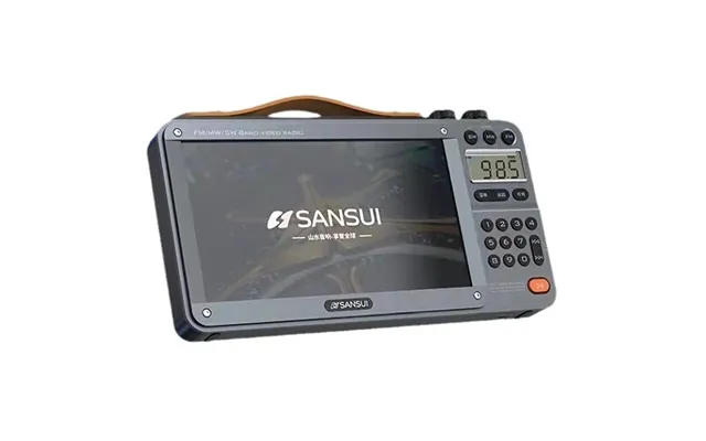 Sansui F51 7-inch Display Retro Fm Radio Wireless Speaker 3-inch Internal Magnetic Speaker Support U Disk Tf Card Playba