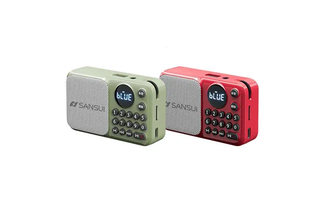Sansui U1 Fm Radio Portable Bluetooth Speaker Built-in Dual Magnetic Speakers Support Tf Card U Disk 3