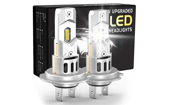 Sealight 2pcs X3s H7 Led Car Headlight 6000lm Car Front Light Hi Low Beam 6500k Led Headlight Bulbsturbo Fan Cooling