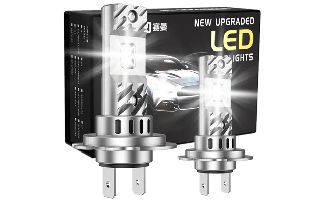 Sealight S6-h7 Pair Car Led Headlight Bulbs 30w 3000lm 6500k High Power Canbus Super Bright 5530 Led Chips Ip68 Waterpro