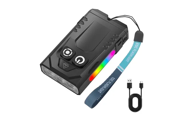 Seeknite Ev15s 1000lm Edc Keychain Flashlight With 365nm Uv Light Colored Sidelight Type-c Charging Super Bright Mini Le