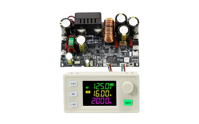 Sinilink Xy12522 Dc Buck Power Supply 12-140v Input 0-125v Output 2000w Power Mppt Solar Charging 1