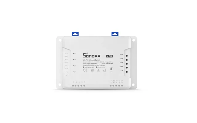 Sonoff 4ch R3 Ac100-240v 50 60hz 10a 2200w 4 Gang Wifi Diy Smart Switch Inching Self-locking Interlock 3 Working Mode Ap