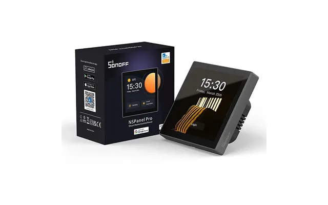 Sonoff Nspanel Pro Smart Home Control Panel Smart Scene Wall Switch Gateway Hub Voice Control Smart Home Thermostat Disp