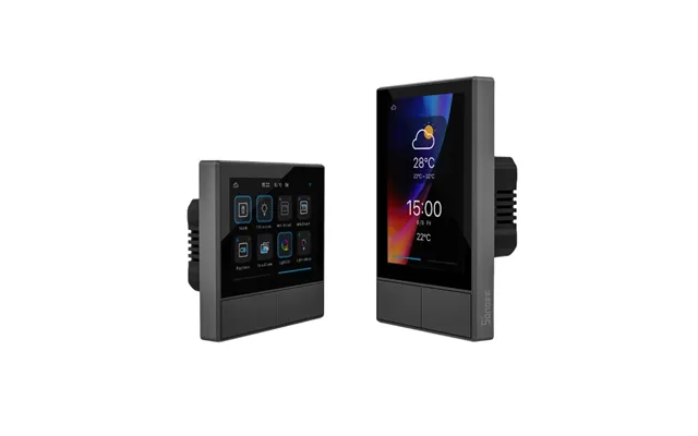 Sonoff Nspanel Smart Scene Wall Switch Eu Us Wifi Smart Thermostat Display Switch All-in-one Control For Alexa Google Ho