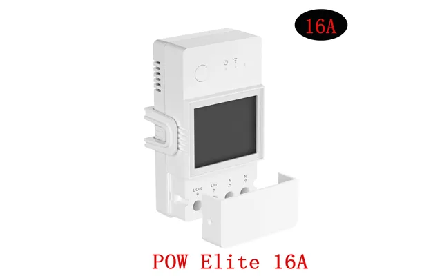 Sonoff Pow Elite 16a Smart Wifi Power Meter Switch Intelligent Energy Controller 6-month Consumption History Data Overlo