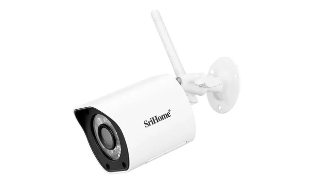 Srihome Sh034 5mp Qhd 5g Dual Band Wifi Ip Camera Full Color Night Vision Ai Humanoid Identification Home Security Cctv product image