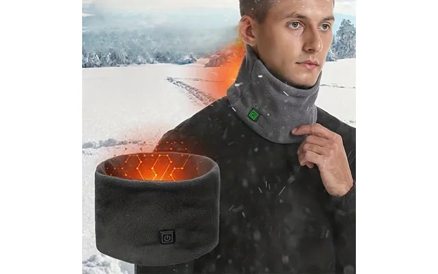 Tengoo 3 Gears Electric Heating Scarf Adjustable Intelligent Winter Usb Rechargeable Neck Cold Protection Warm Scarf For