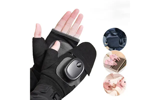 Tengoo Electric Heating Gloves Usb Rechargeable 3 Speed Temperature Warm Waterproof Winter Outdoor Travel Gloves
