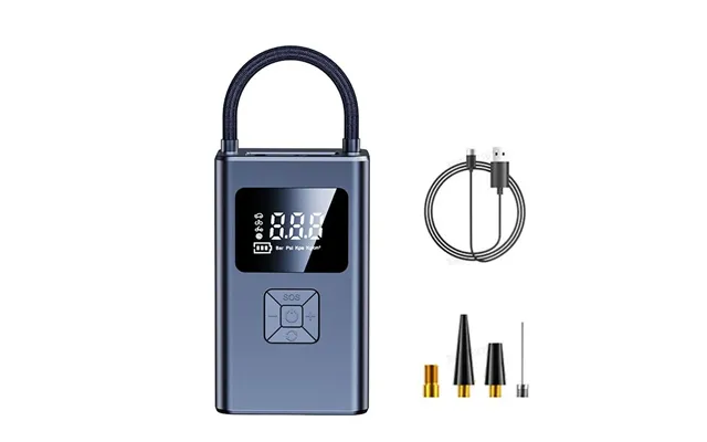 Tuerbb T-ap66 Cordless Tire Inflator 4000mah Air Pump With Led Light Power Bank For Cars - Motorcycles