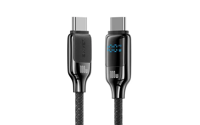 Usams Sj742 100w Type-c To Type-c Digital Display Cable Pd Fast Charging Data Transmission Thickened Copper Core Line 1