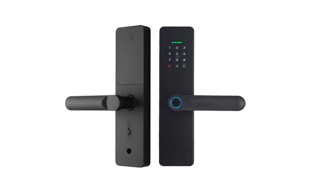 Wafu Wf-x8 Tuya Smart Wifi Fingerprint Doorlock Password App Ic Card Key Fingerprint Unlock Built-in Camera Semi-conduct