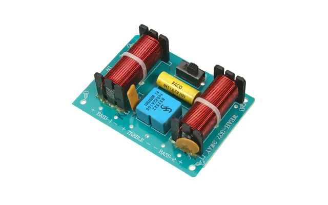 Weah-307 3 Way Audio Speaker Crossover 100w Filter Treble Mediant Bass Frequency Divider Module