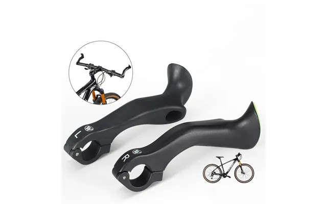 West Biking Adjustable Fluorescent Bicycle Extended Handlebar Lightweight Mountain Bike Bar Ends Deputy Handle