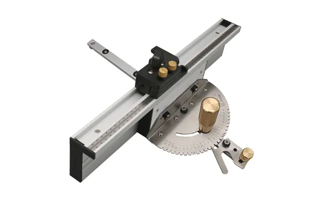 Wnew Ugraded Table Saw Miter Gauge With 27 Angle Stops 450mm Fence Flip Stop For Repeatable Angled Cuts For Woodwork