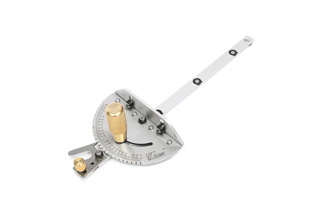 Wnew Upgraded Miter Gauge Brass Handle Table Saw Router Miter Gauge Sawing Assembly Ruler