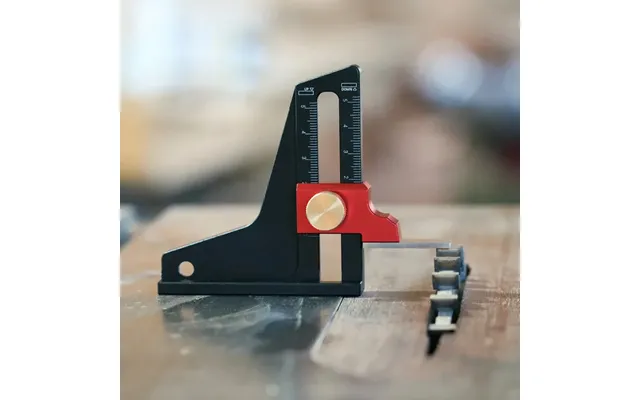 Woodworking Height Gauge Depth Measurement Tool Aluminum Alloy For Milling Cutter Trimming Machine Saw Blade Marking Rul