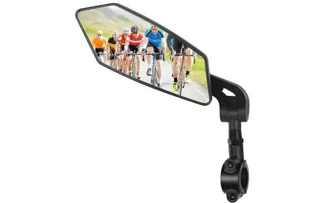 Xanes Dh005 Bicycle Left Rear View Mirror Wide Range High-definition Rear View Mirror Cycling Adjustable Bike Mirror For