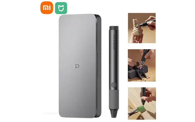 Xiaomi Mijia Electric Engraving Pen Set Mini Drill Variable Speed 800mah Battery Type-c Charging 16 Grinding Heads Tool-