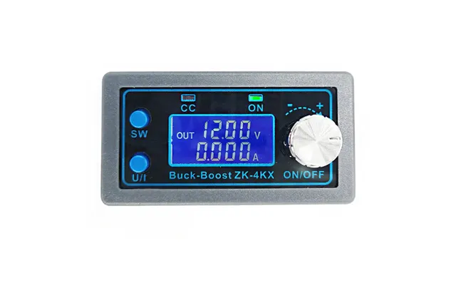 Zk-4kx Cnc Dc Dc Buck Boost Converter Cc Cv 0.5-30v 4a Power Module Adjustable Regulated Power Supply For Solar Battery