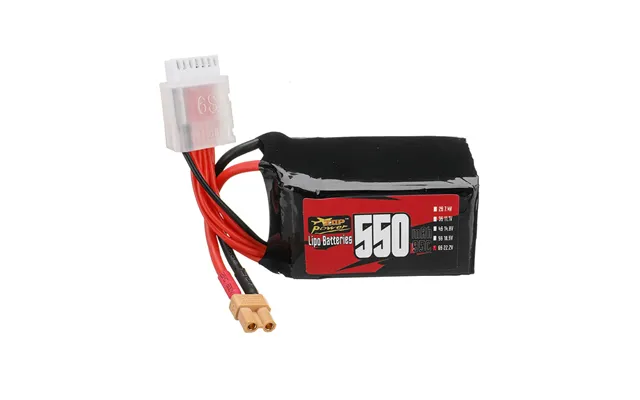 Zop Power 6s 22.2v 550mah 95c 12.21wh Lipo Battery Xt30 Plug For Babyape Ii Rc Drone Fpv Racing