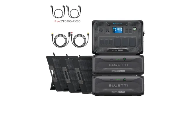Bluetti Ac500 B300s Whole-home Battery Backup Power 5000w Pure Sine Wave Inverter