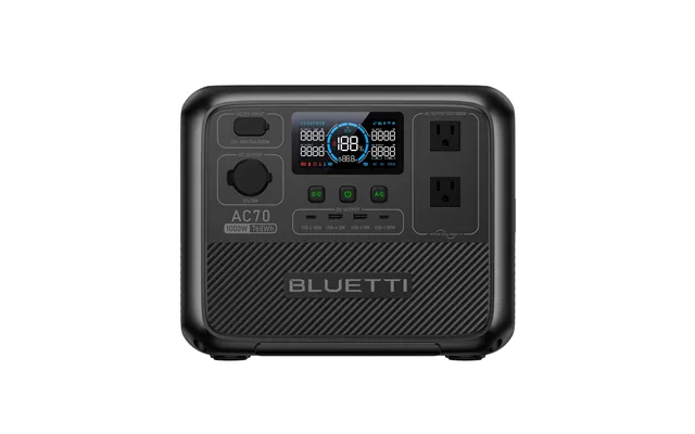 Bluetti Ac70 Portable Power Station 1,000w - 768wh