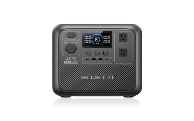 Bluetti Ac70 Portable Power Station 1,000w - 768wh
