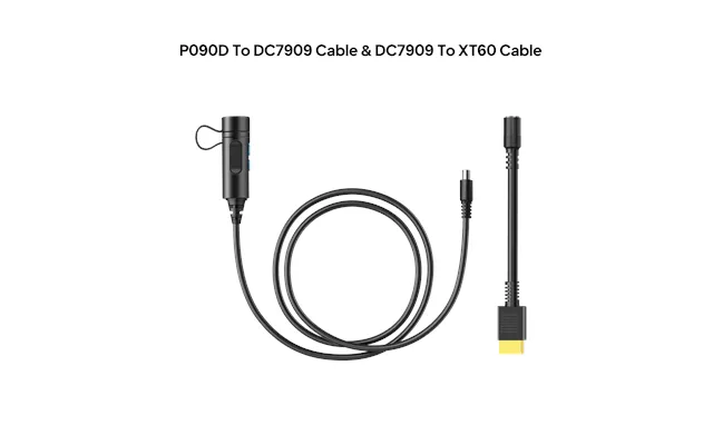 External Battery Connection Cable - P090d To Xt60