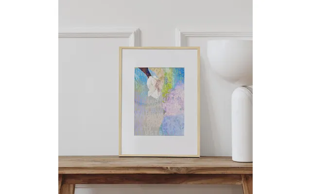 It's Mother Unconditional Love Art Print Oak Frame 11.8 X 15