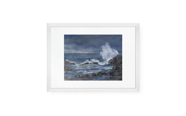 No Good Choice Art Print White Frame 11.8 X 15.8 In - 30 X 40 Cm