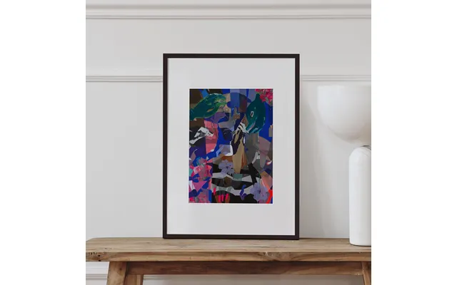 Portrait Of The Beautifully Dead Day Art Print Black Frame 23