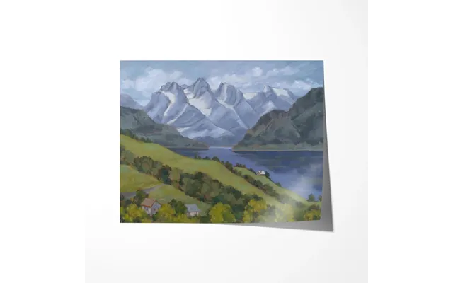The Tranquility Of Home Art Print Print Only 16 X 20 In - 41 X 51 Cm
