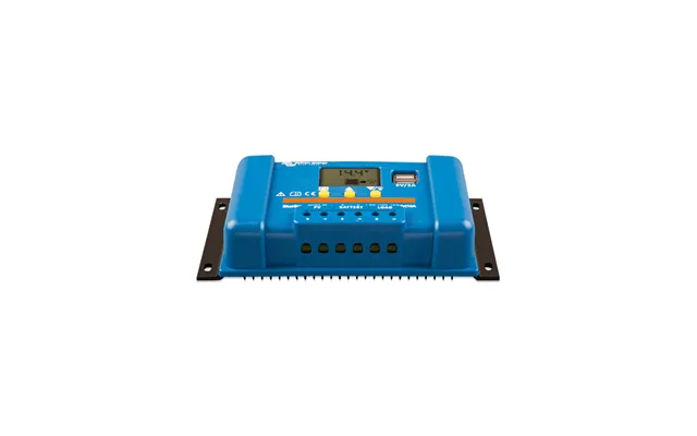 Victron Solar Charge Controller Bluesolar Pwm With Lcd And 2 Usb Ports 12 24v 20a Scc010020050