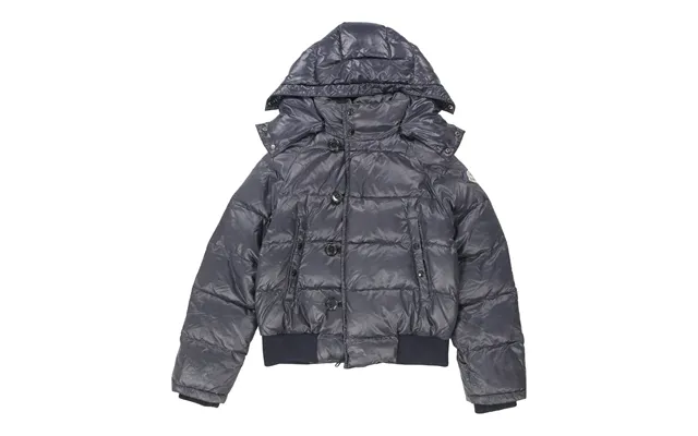 Age 12 Moncler Puffer - Medium Navy Down And Feather