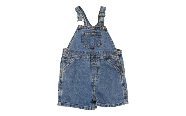 Age 2 Faded Glory Short Dungarees - 20w 2l Blue Cotton