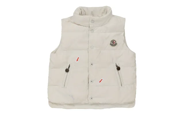 Age 2 Moncler Gilet - Xs Cream Down