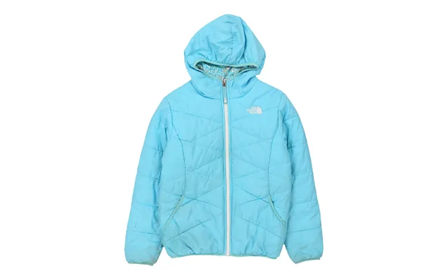Age 8-10 The North Face Reversible Puffer - Medium Blue Nylon
