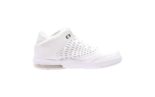 Air Jordan Sneaker Trainers White Leather Mens Uk 12