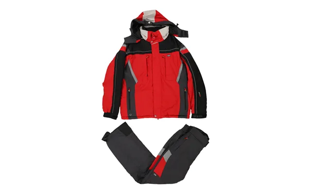 Ast All-in-one Ski Suit - Xl Red Polyester