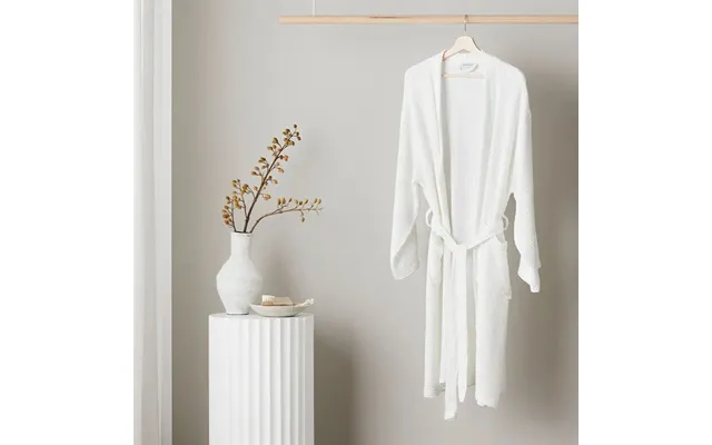 Bamboo Waffle Bathrobe Color Cloud Size S