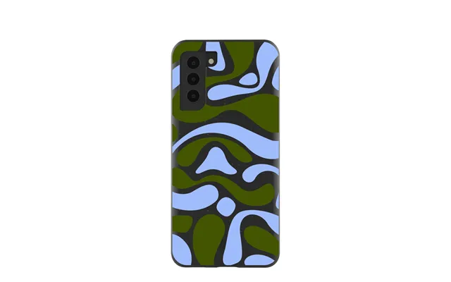 Black Curve And Flow Samsung Galaxy S21 Case