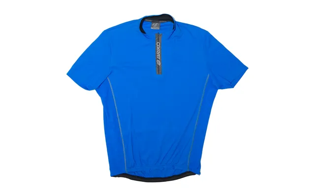 Briko Cycling Shirt Mens Jersey Blue 1 4 Zip Xl
