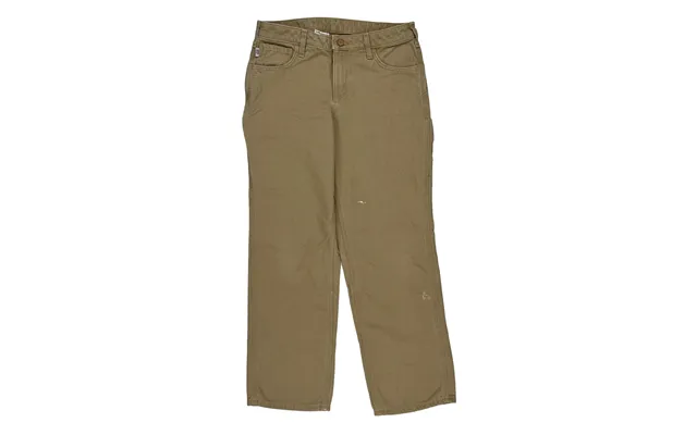 Carhartt Cargo Trousers - 32w Uk 12 Khaki Cotton
