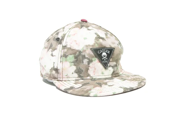 Cayler And Sons Mens Snapback Cap Beige Floral L