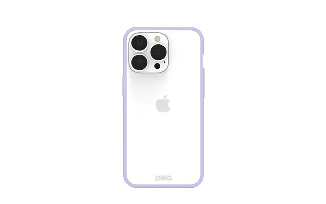 Clear Iphone 13 Pro Case With Lavender Ridge