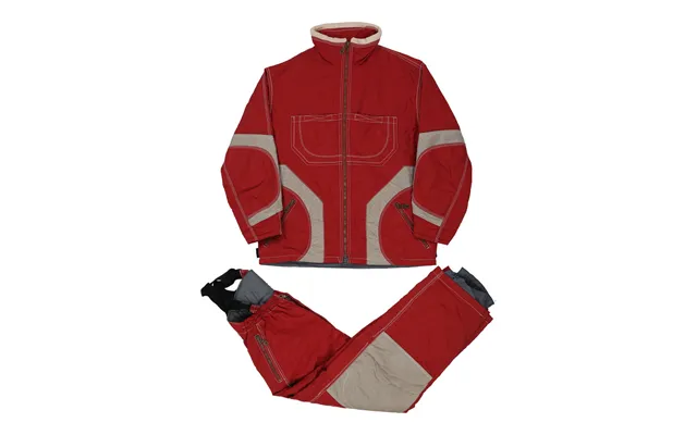 Colmar All-in-one Ski Suit - Small Red Nylon