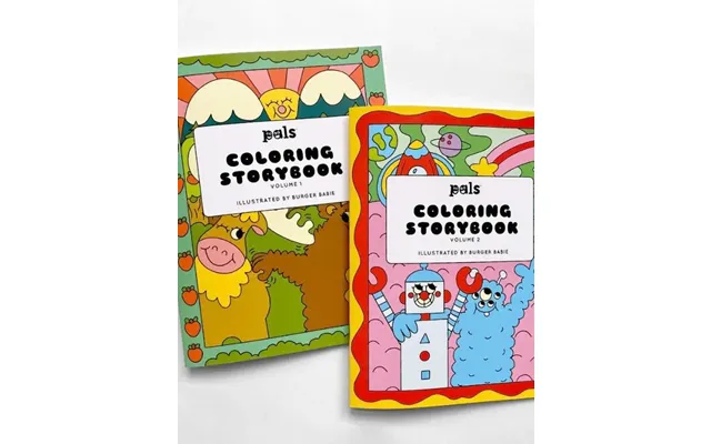Coloring Story Books Book Volume 1 & 2
