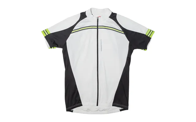Crosswave Cycling Full Zip Mens Jersey White High Neck L